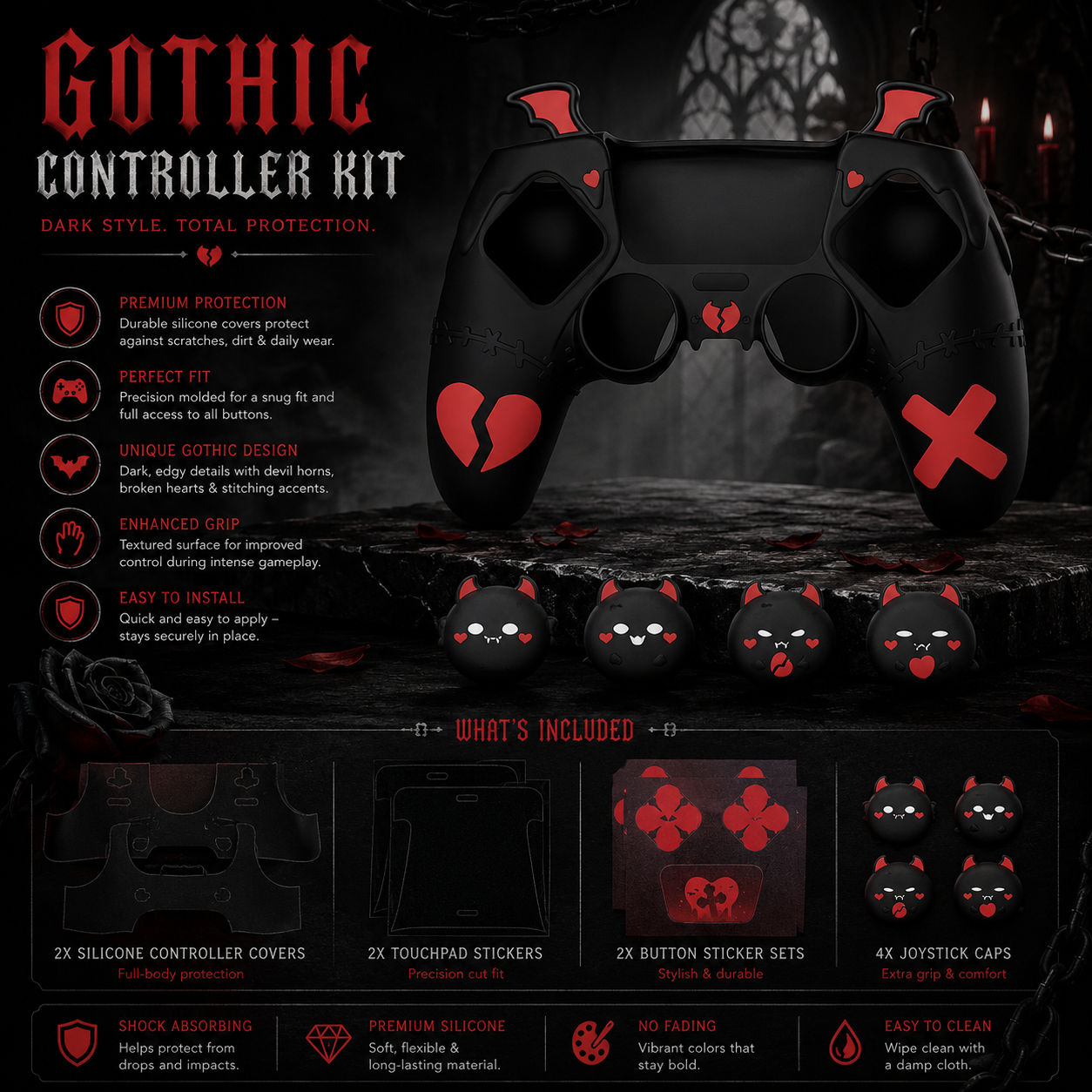 Gothic Imp Controller Case